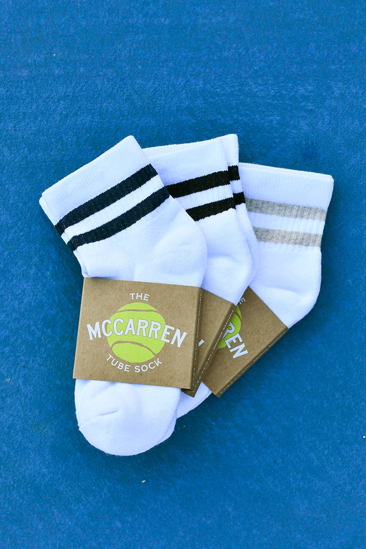 The McCarren Tube Sock - QTR - Multi 3-Pack