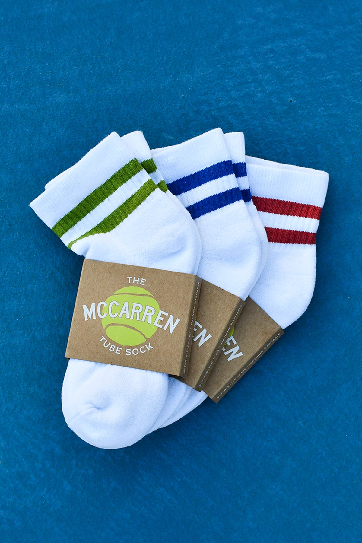 The McCarren Tube Sock - QTR - Multi 3-Pack