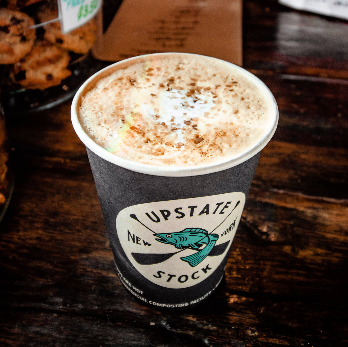 The Campfire Latte Paint Can Coconut Wax Candle