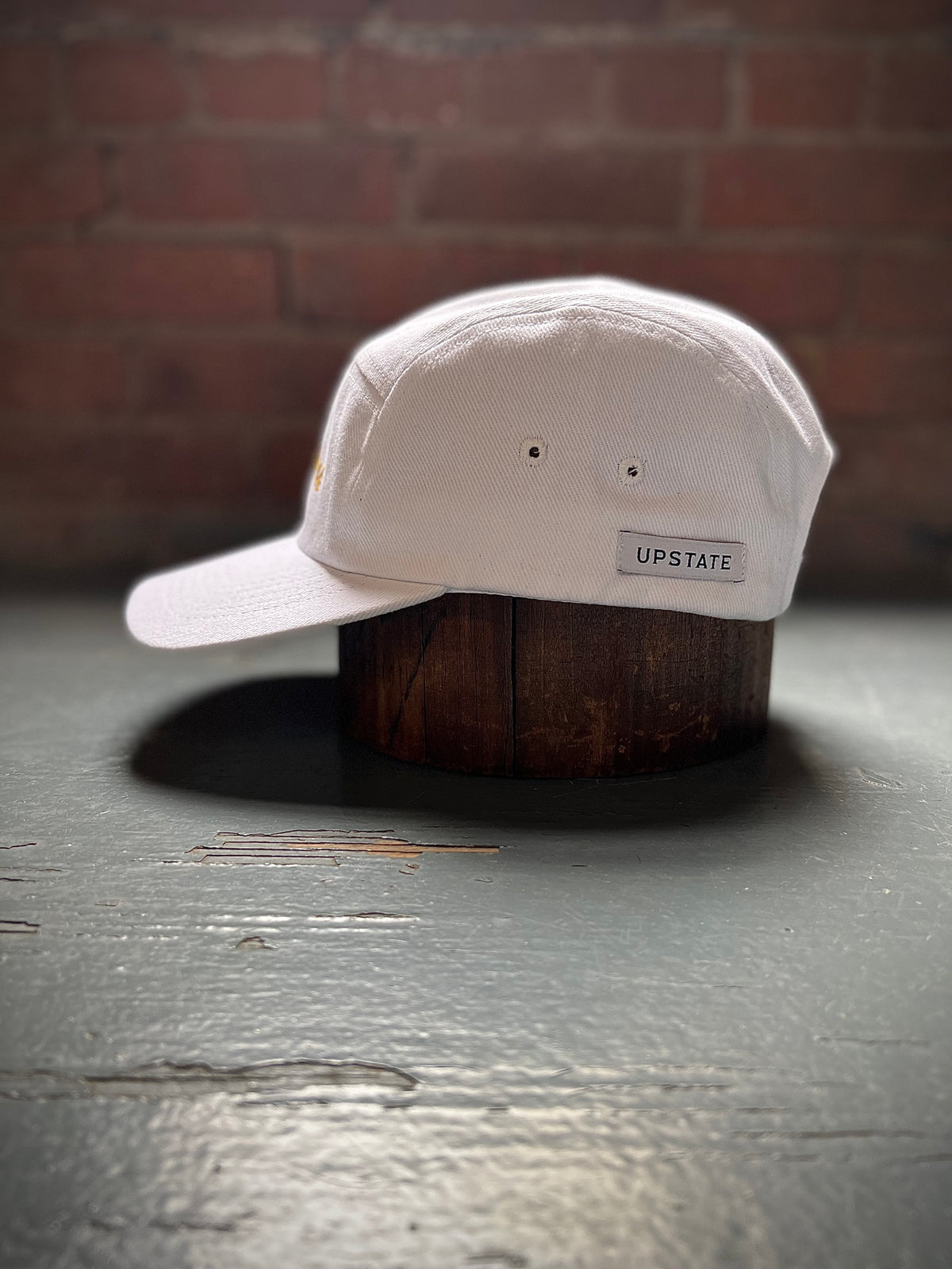 5-Panel Camper Hat - ARCH LOGO - WHITE