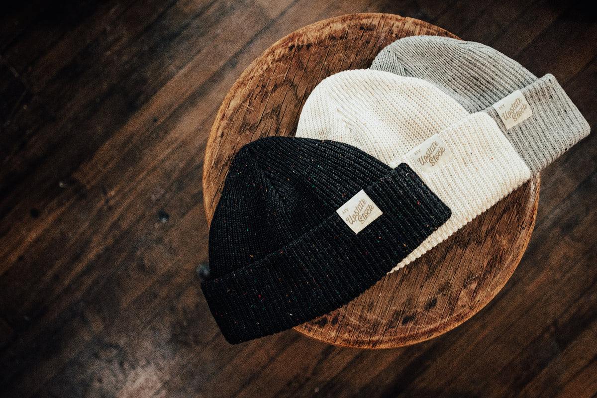 Confetti Fine Gauge Upcycled Cotton Watchcap