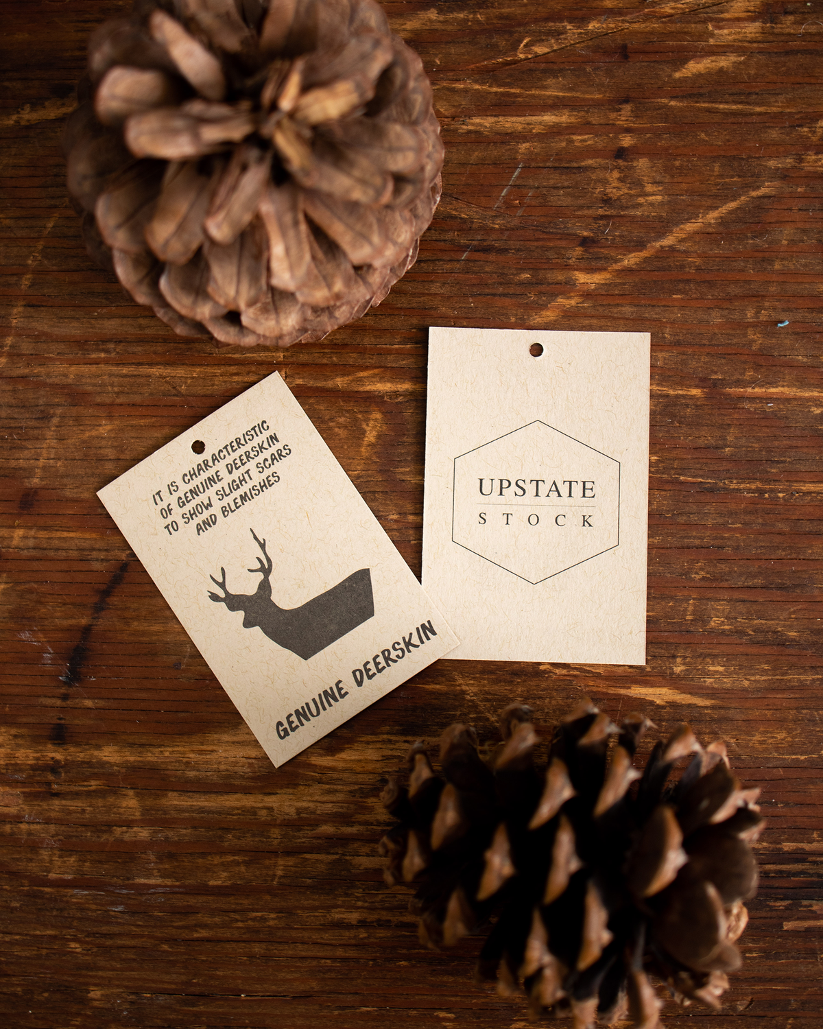 Black Melange Convertible Fingerless 'Glomitt' with Natural Deerskin