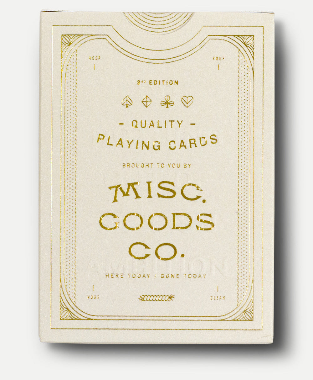 Playing Cards Ivory Deck