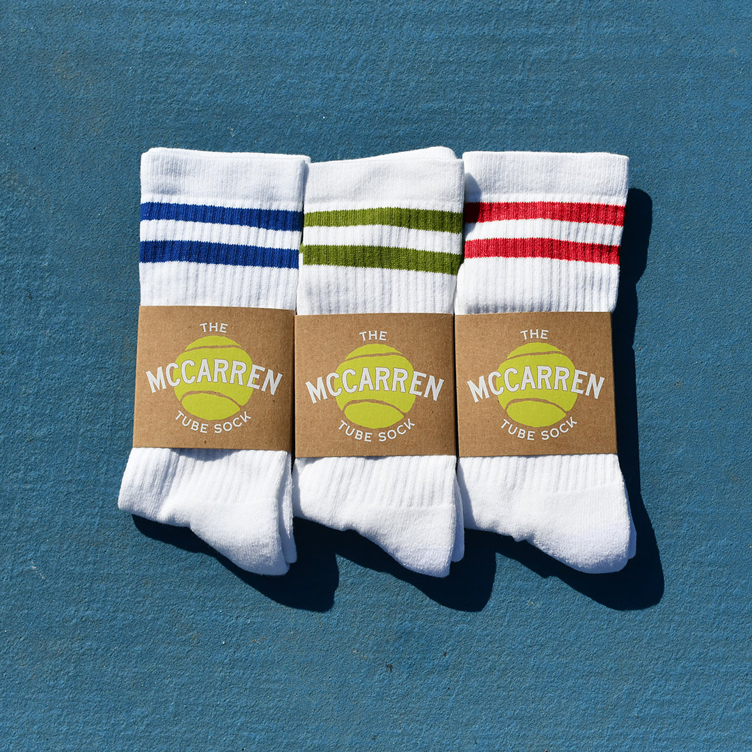 The McCarren Tube Sock - Multi 3-Pack