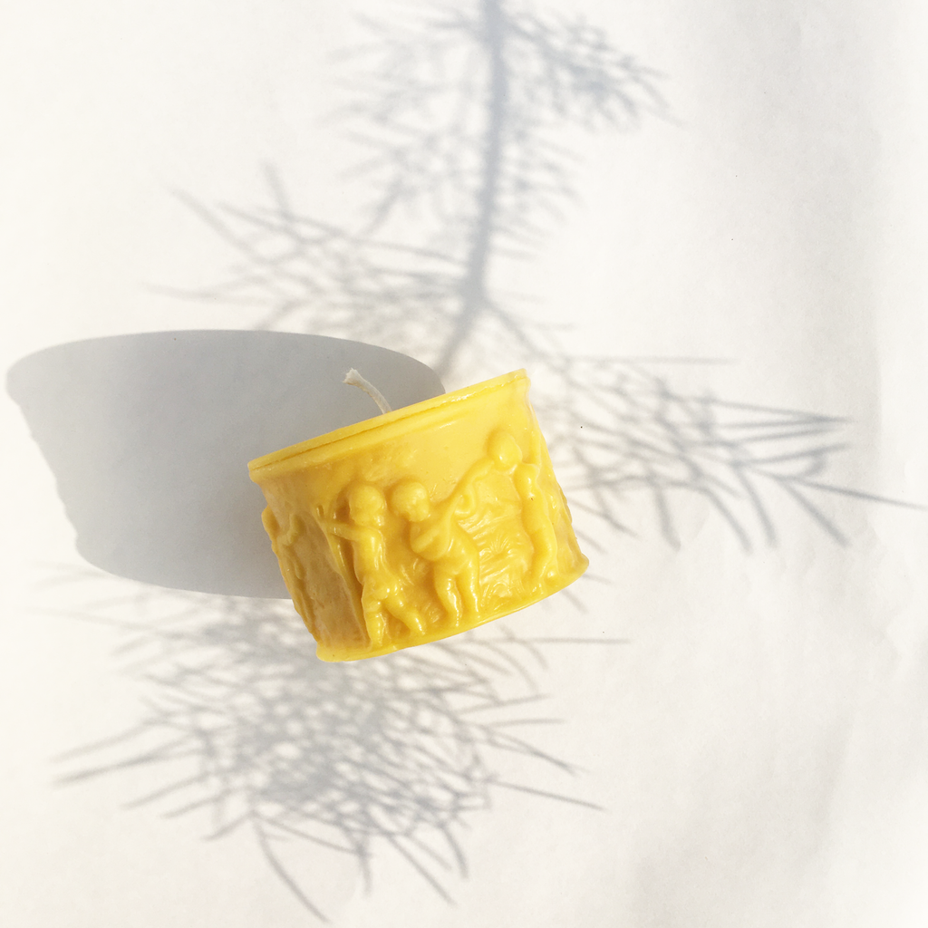 Mirth Pillar Beeswax Candle UPSTATE STOCK