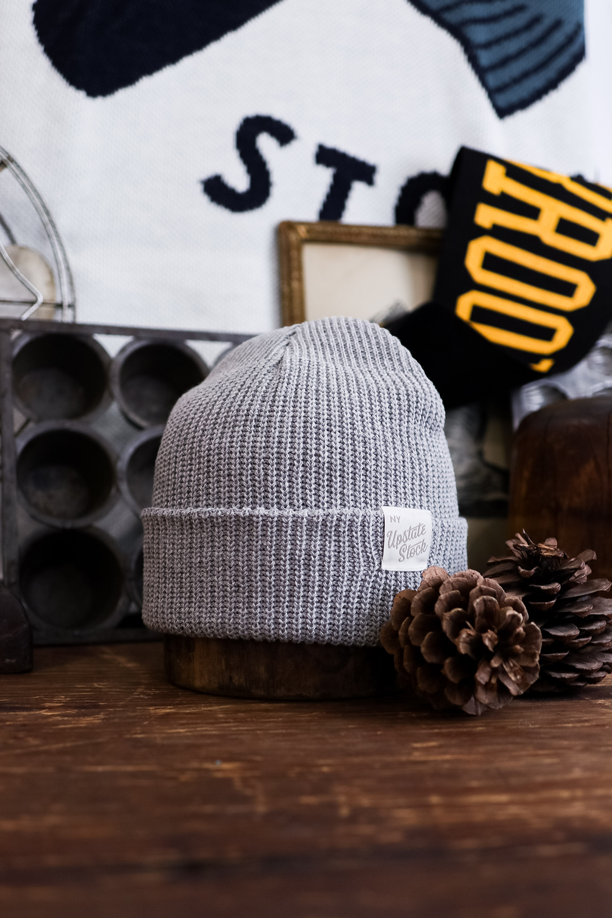 Winter Upcycled Cotton Watchcap
