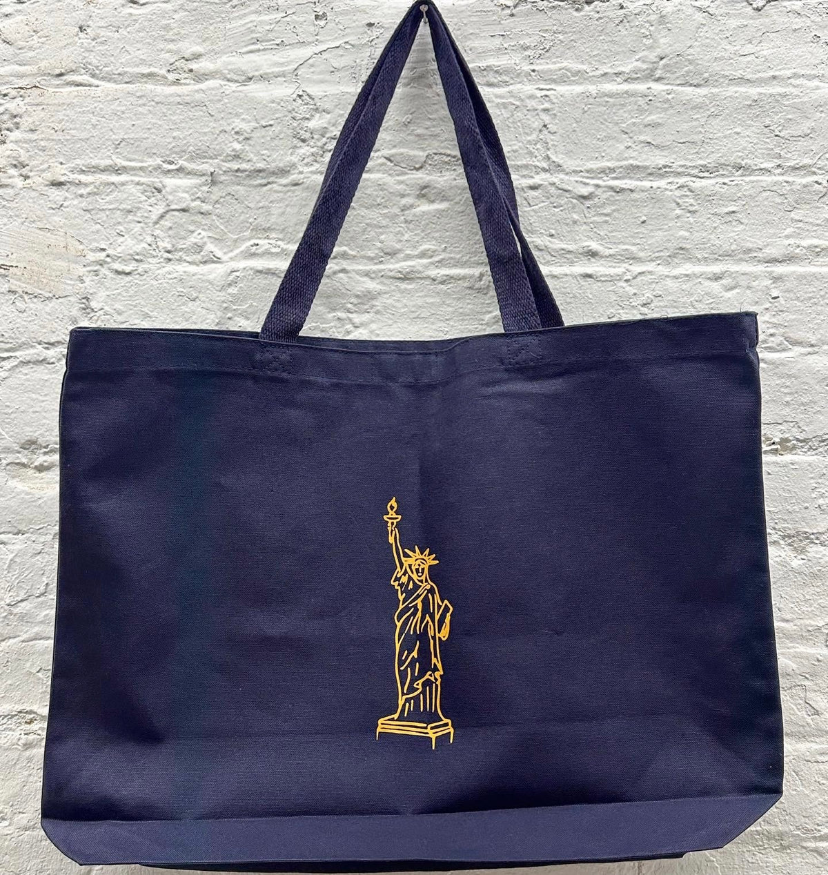 Large Tote Bag - THE MANHATTAN NAVY