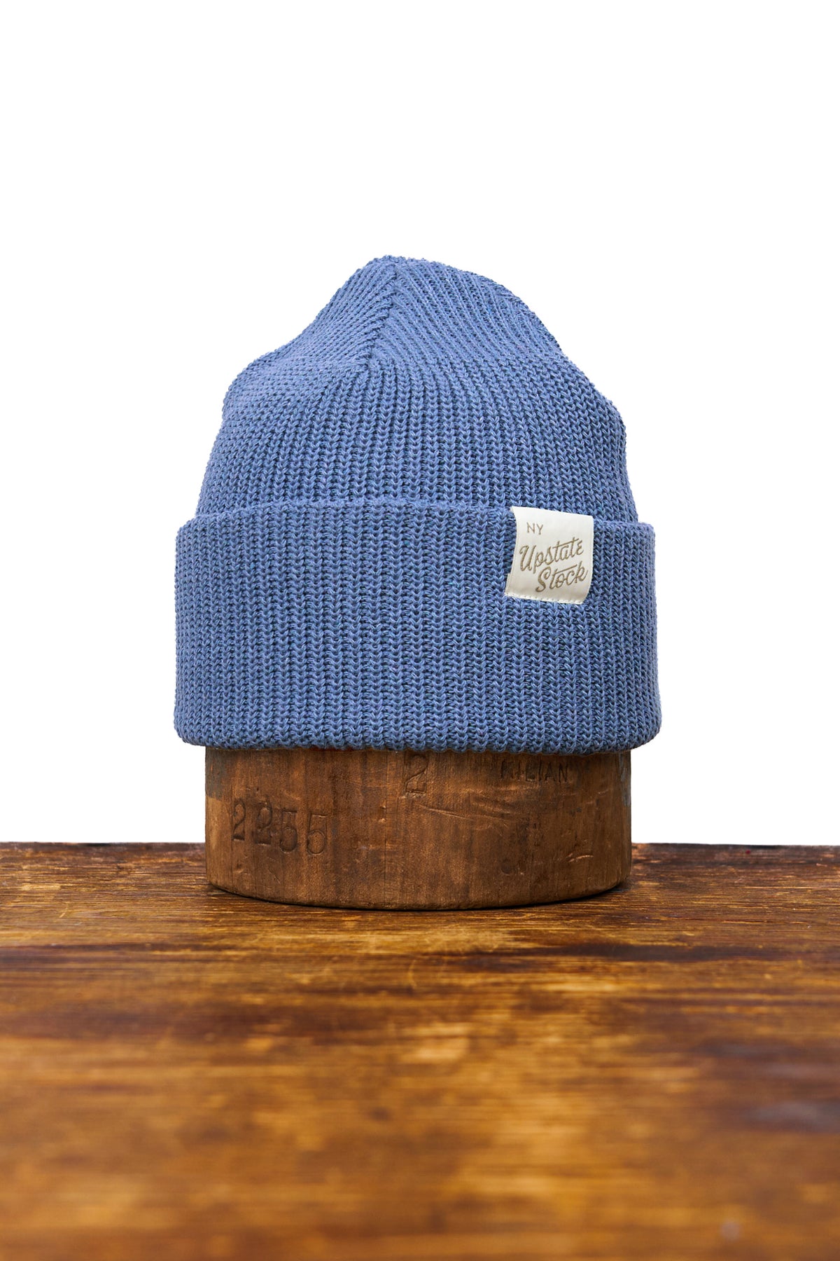 Cerulean Blue Recycled Cotton Watchcap
