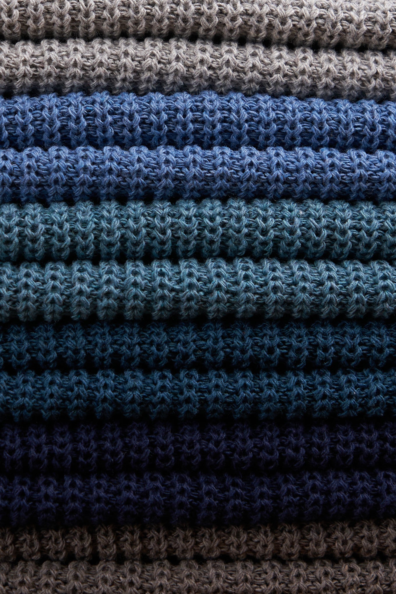Cerulean Blue Upcycled Cotton Watchcap
