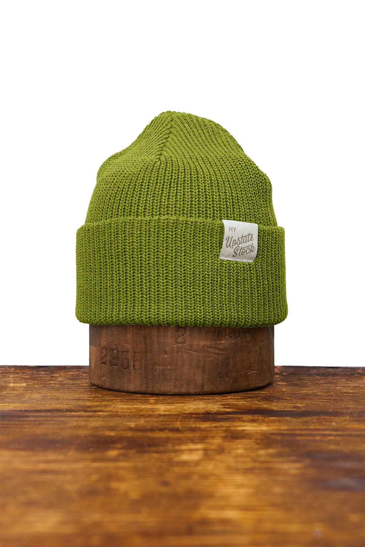 Pistachio Fine Gauge Upcycled Cotton Watchcap