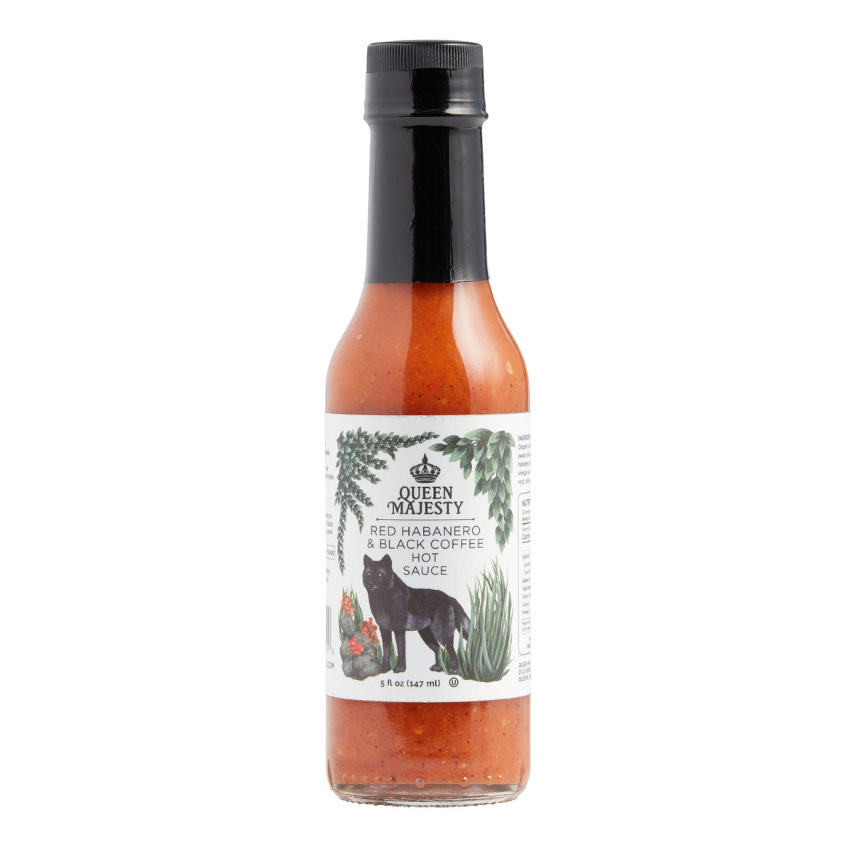 Queen Majesty - Red Habanero and Black Coffee Hot Sauce 5oz.