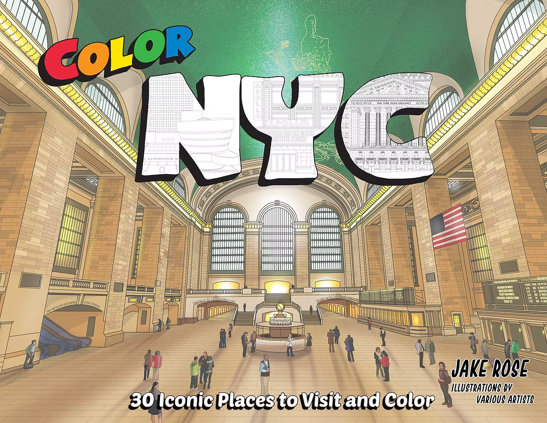 Color Our Town Coloring Books - NYC