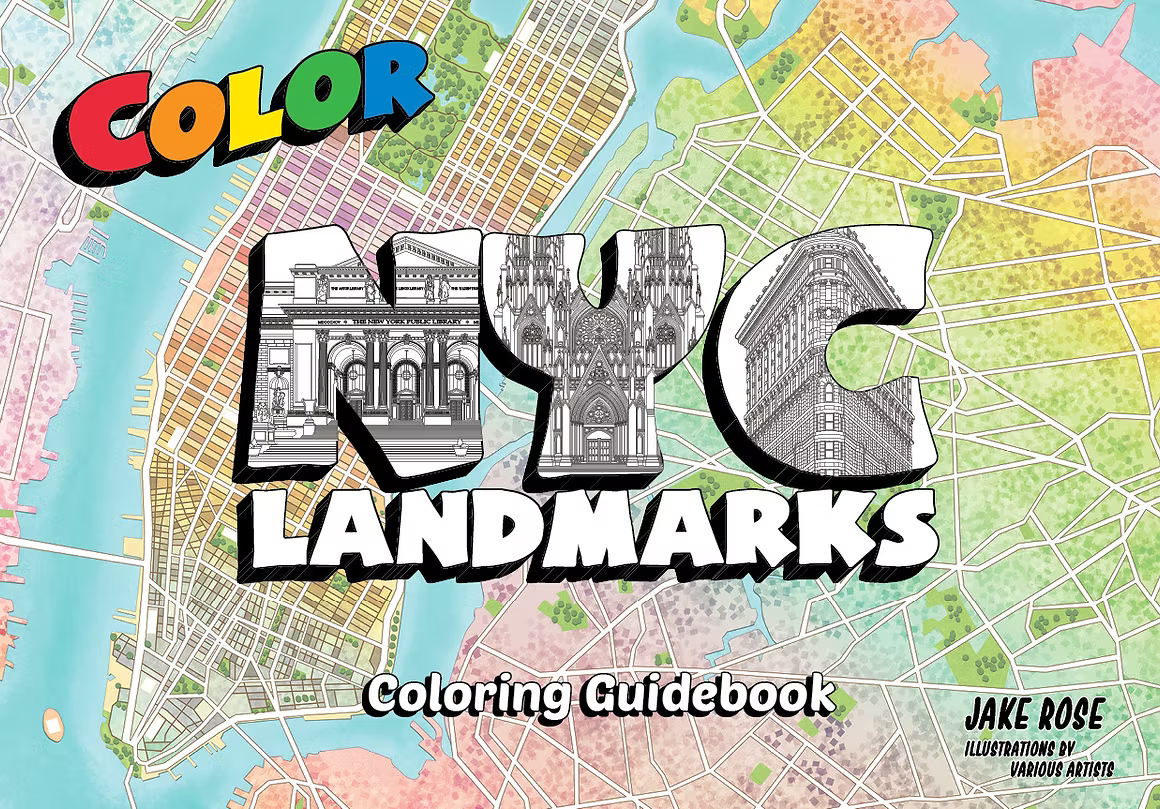 Color Our Town Coloring Books - NYC Landmarks