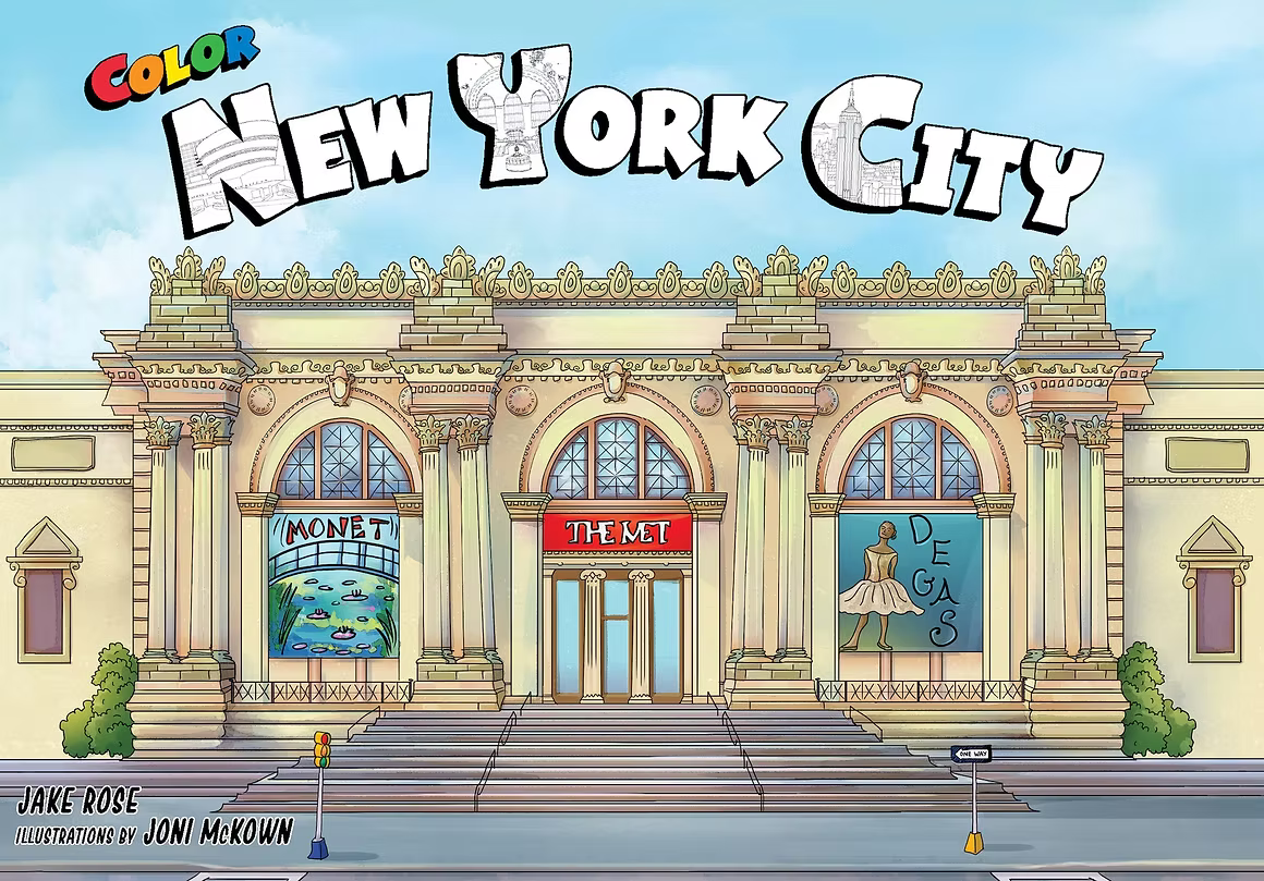 Color Our Town Coloring Books - New York City