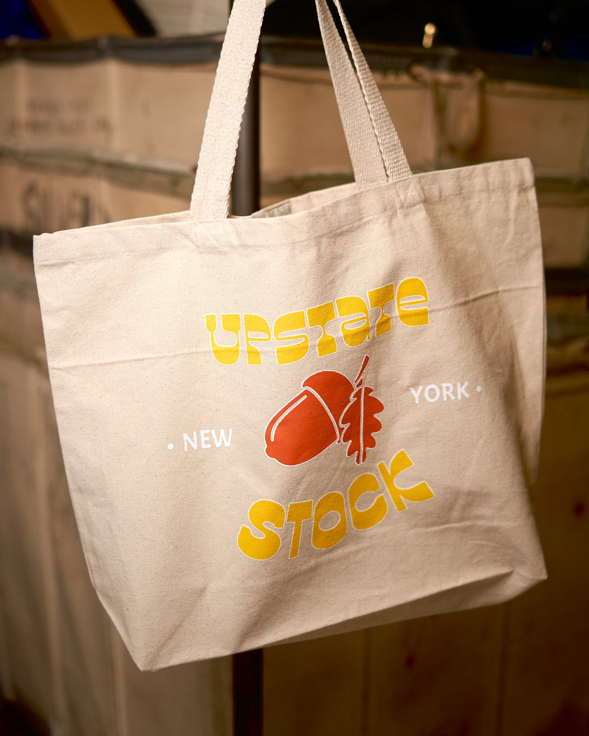 Large Tote Bag - ACORN LOGO