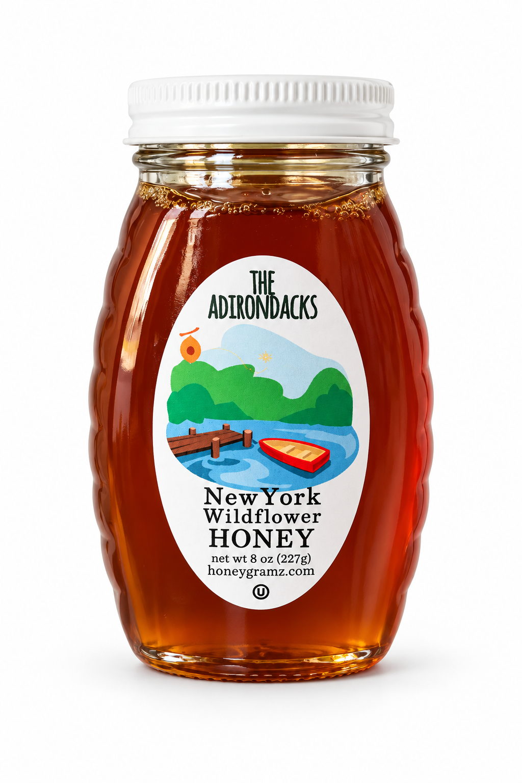 HoneyGramz - The Adirondacks "I Love New York Honey" 8oz
