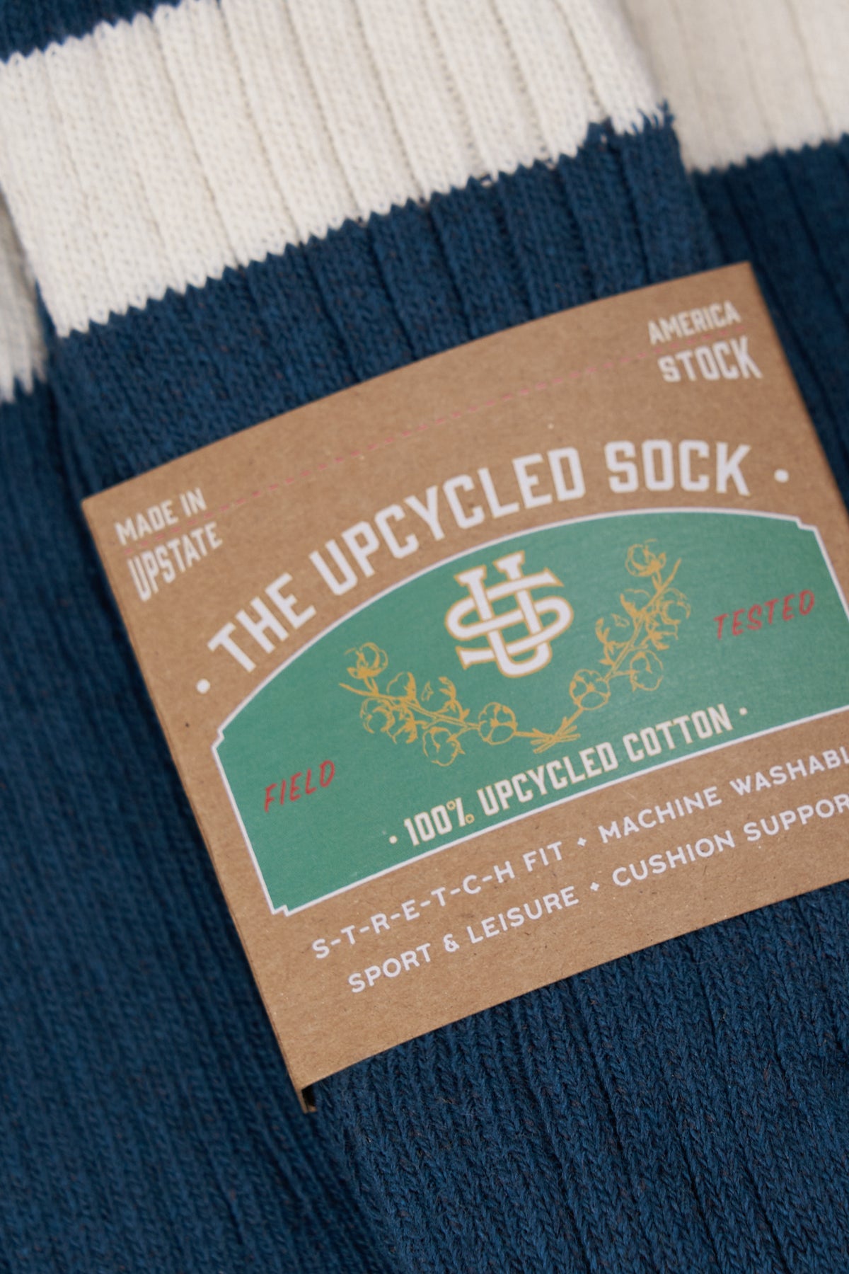 NEW The Upcycled Sock - Aqua