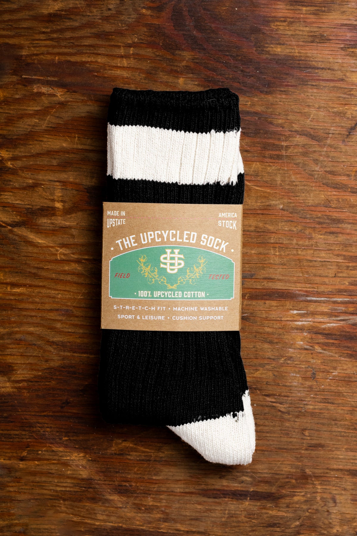 The Upcycled Sock - Black