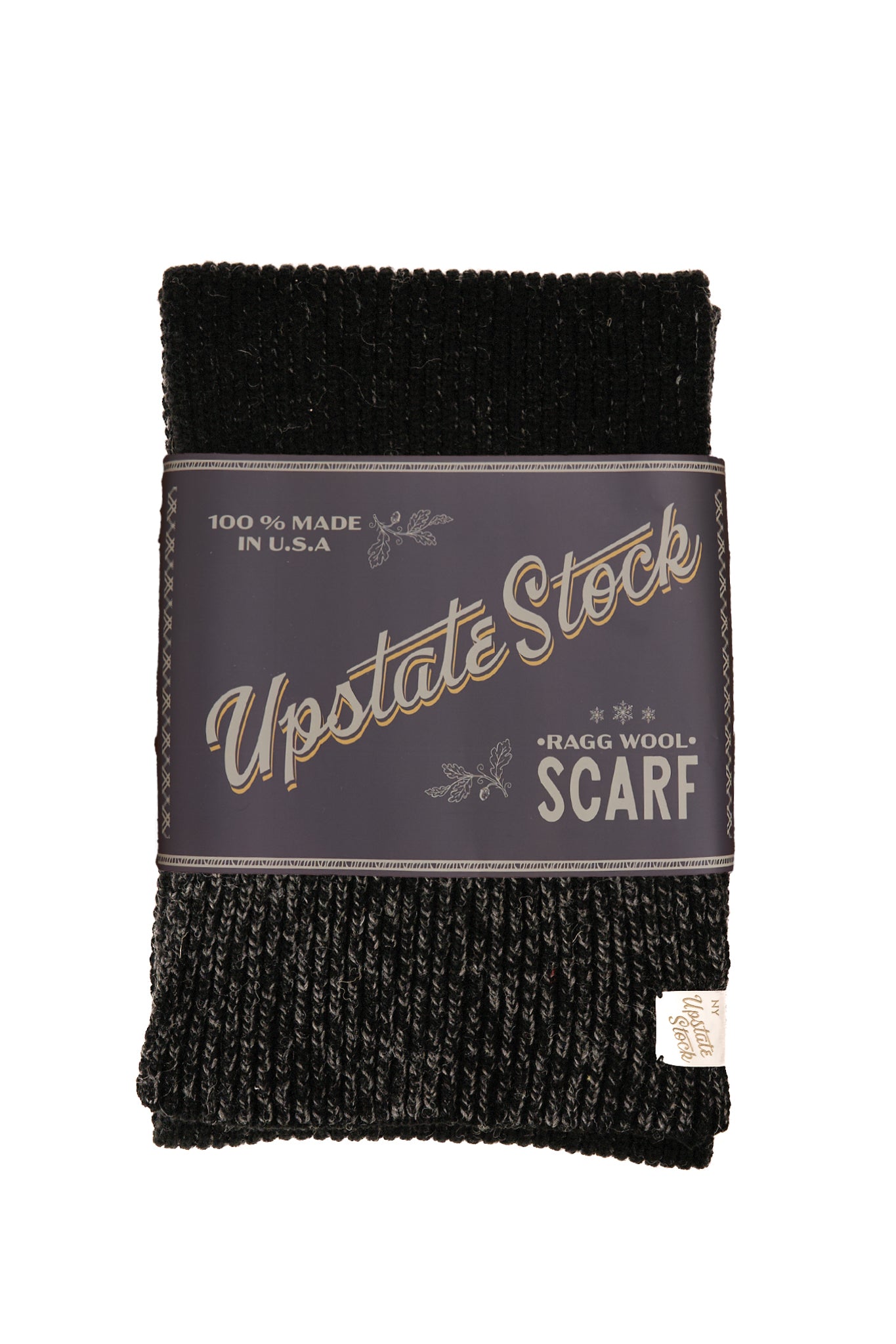 Melange Ragg Wool Scarf