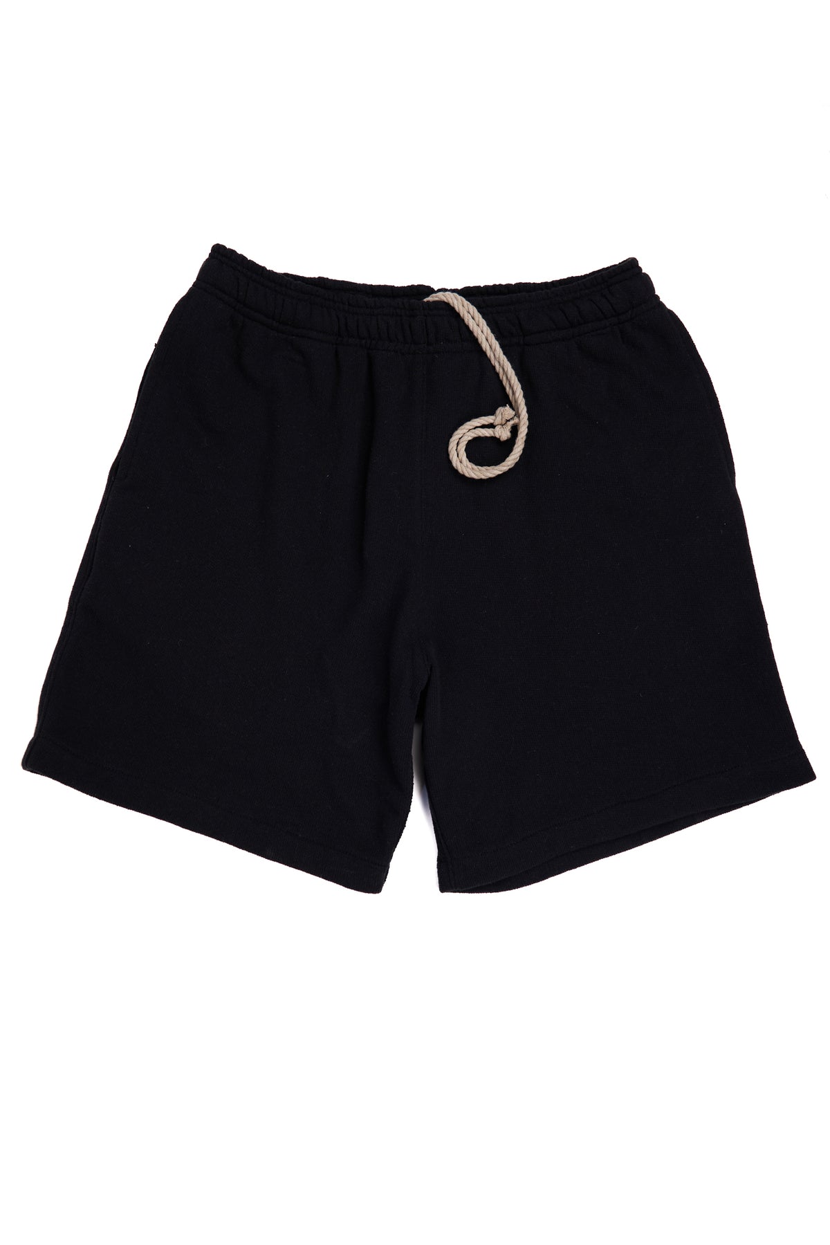 The Standard Short Upcycled Cotton Terry  - Black