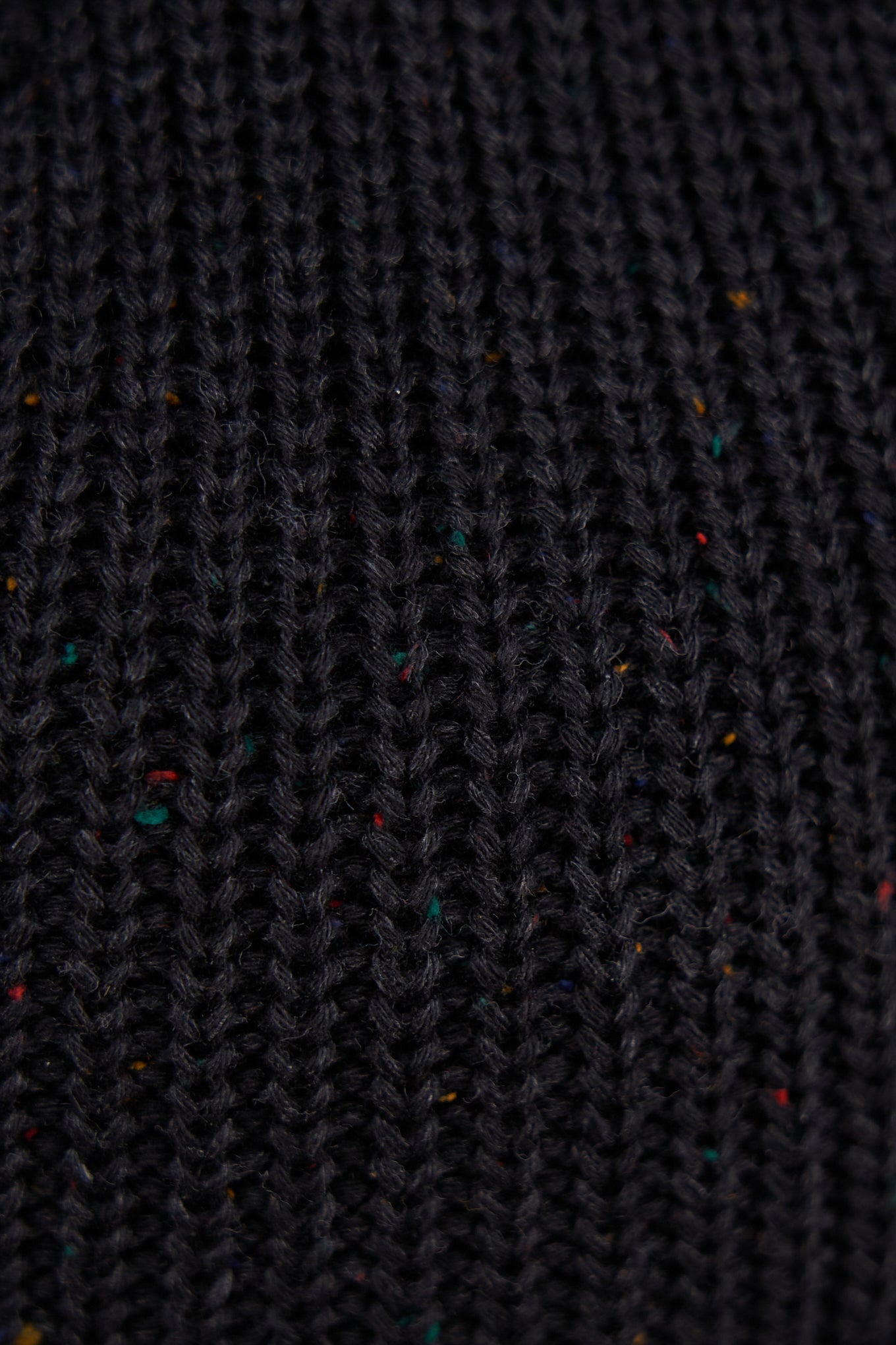 Blackout Fine Gauge Upcycled Cotton Watchcap