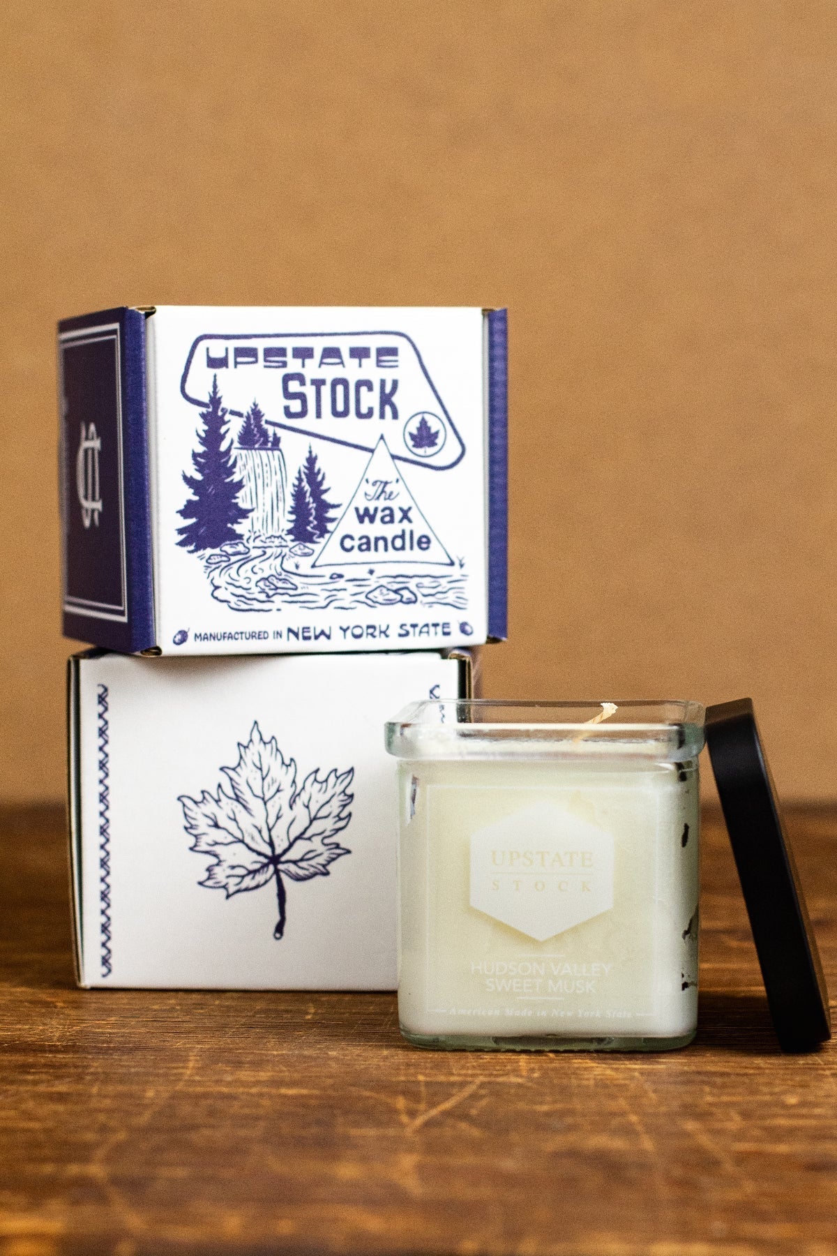 Phoenicia Wild Forest - NY Made Coconut Wax Candle - Clear