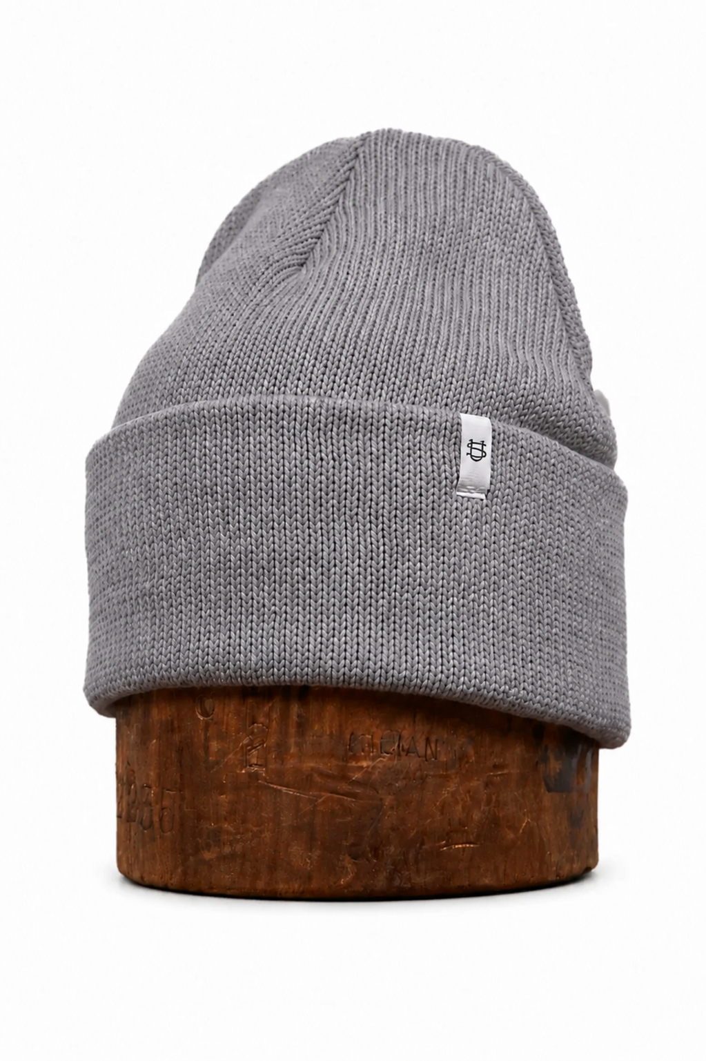 NEW Creek Pebble Grey Easy Fit Upcycled Cotton Beanie - S/M and L/XL