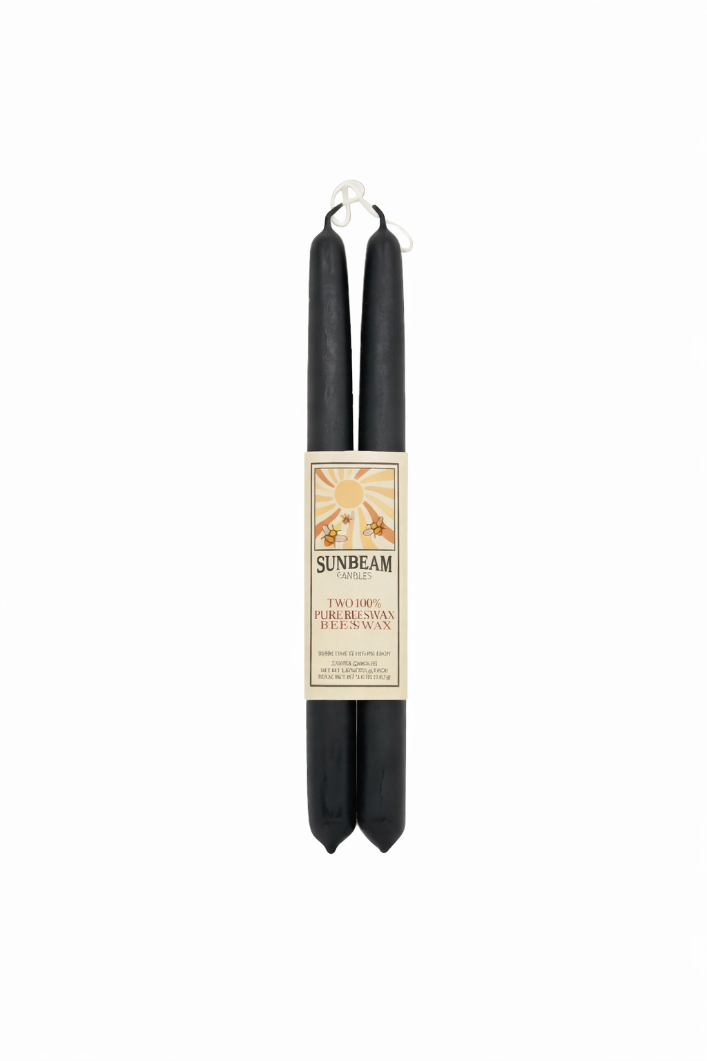 Sunbeam Beeswax Candles - Midnight