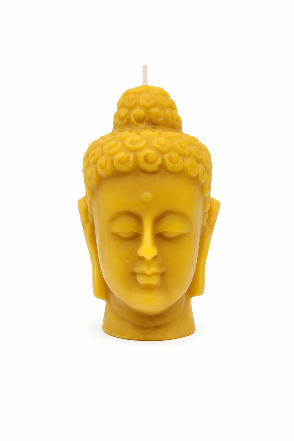 Sunbeam Beeswax Candles - Tibetan Buddha Head
