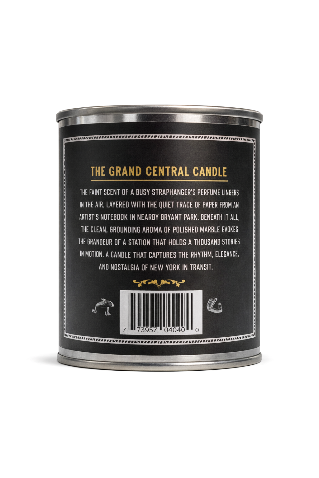 The Grand Central Paint Can Coconut Wax Candle