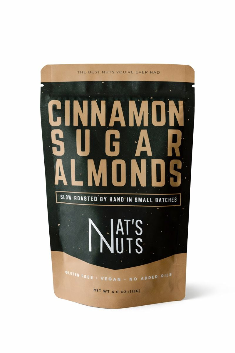 Nat's Nuts - CINNAMON SUGAR ALMONDS
