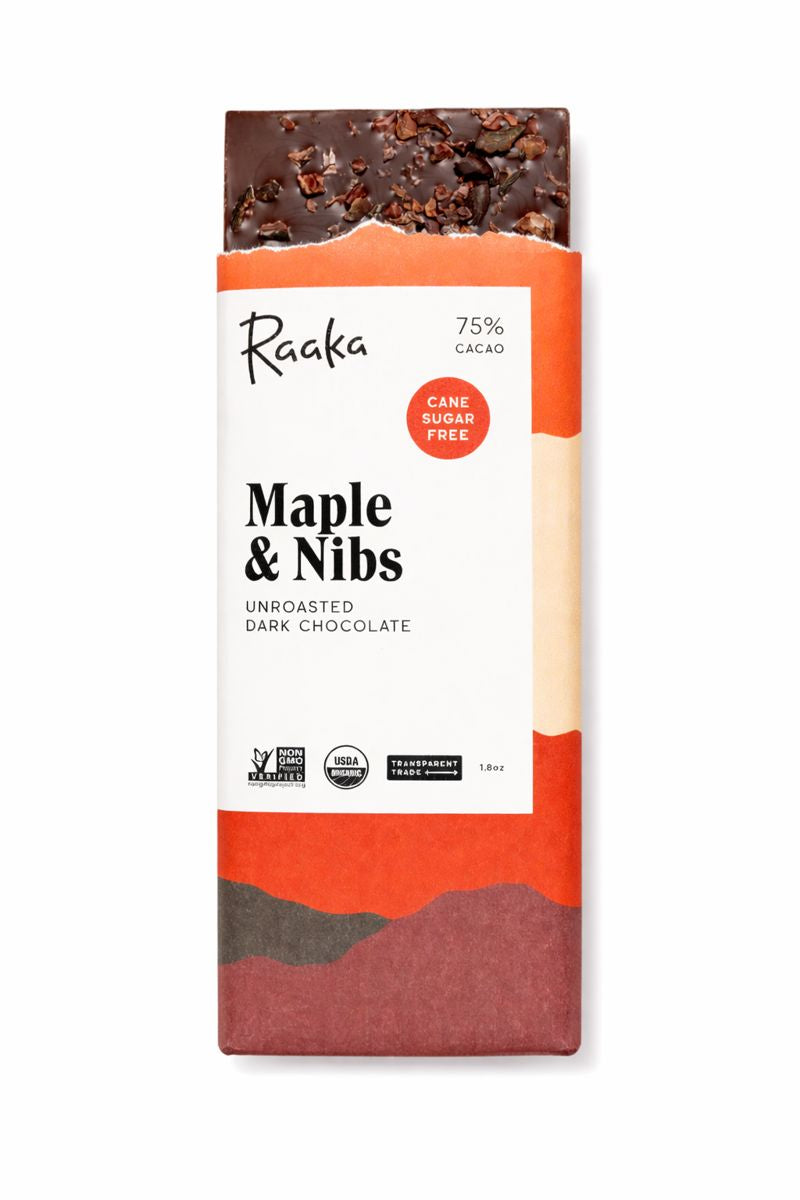 Raaka Chocolate - Maple & Nibs