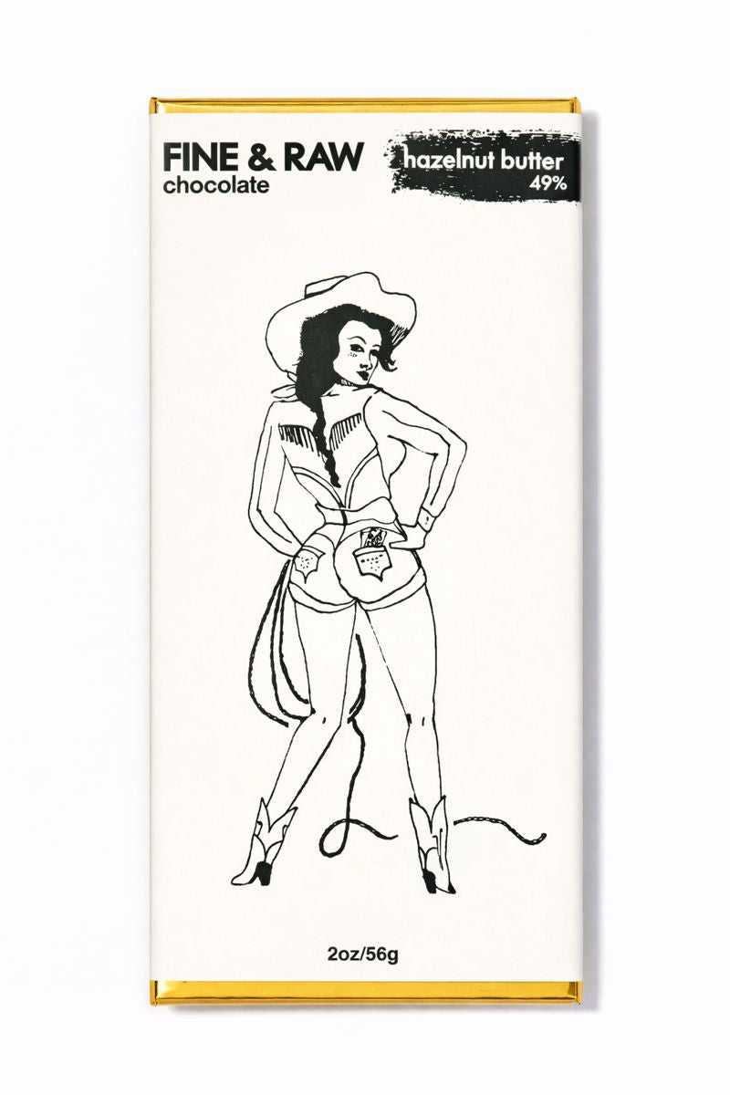 Fine & Raw Chocolate - Brooklyn Bonnie Hazlenut Butter