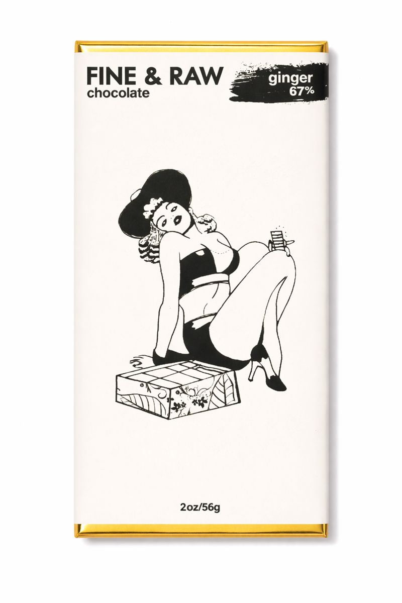 Fine & Raw Chocolate - Brooklyn Bonnie Ginger