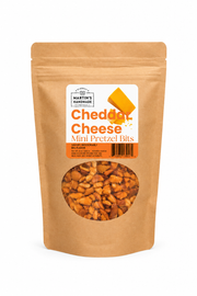 Martin's Handmade Pretzel - Flavored Pretzel Pieces 8oz - CHEDDAR CHEESE