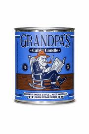 Grandpa's Cabin Paint Can Coconut Wax Candle