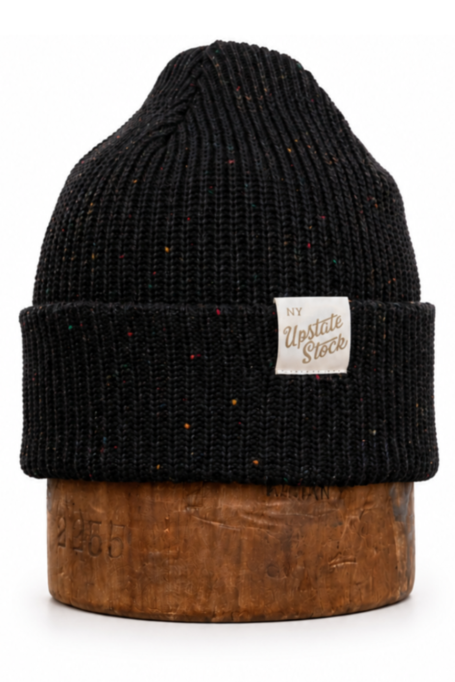 Blackout Fine Gauge Upcycled Cotton Watchcap