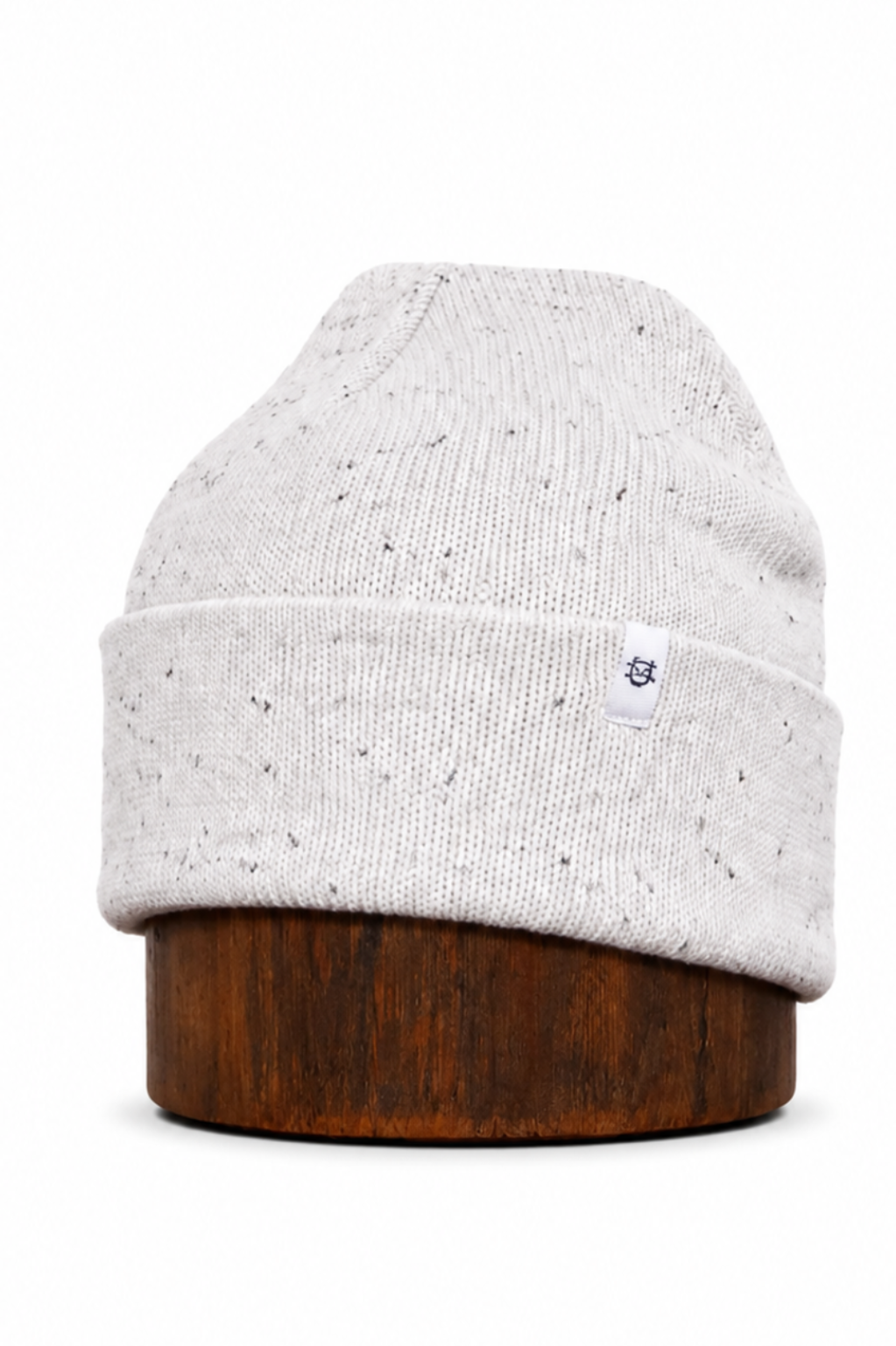 Salt & Pepper Easy Fit Upcycled Cotton Beanie - S/M and L/XL