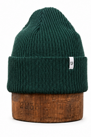 Adirondack Green Upcycled Cotton Watchcap