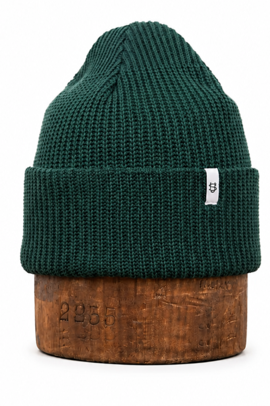 Adirondack Green Upcycled Cotton Watchcap