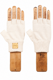 Undyed Super Fine Merino Wool Fingerless Glove