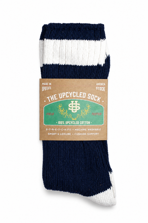 The Upcycled Sock - Navy