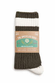 NEW The Upcycled Sock - Olive Drab