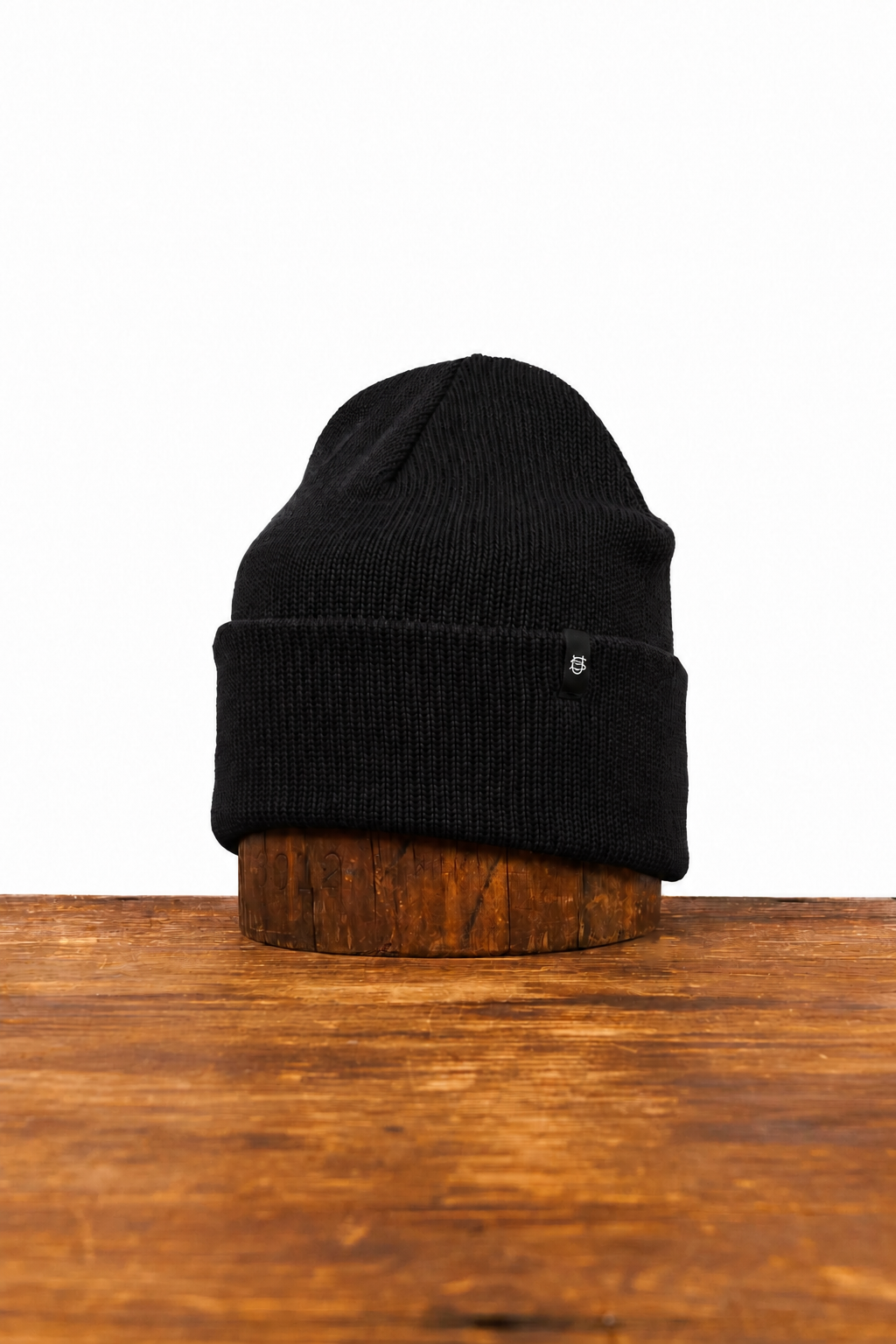 Black Merino and Recycled P.E.T. Plainfield Beanie