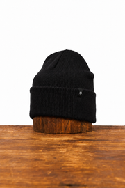 Black Merino and Recycled P.E.T. Plainfield Beanie