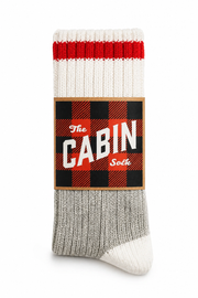 The Cabin Sock - RED