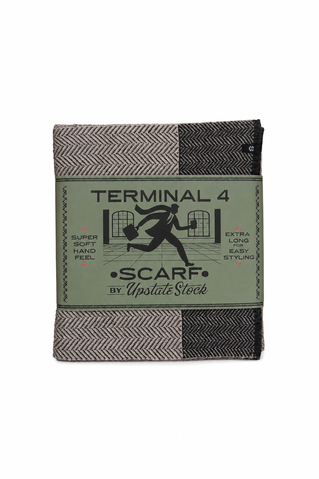 Hemp Merino Wool and Recycled PET - Terminal 4 Scarf