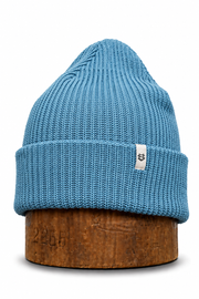 NEW* Round Lake Turquoise Upcycled Cotton Watchcap