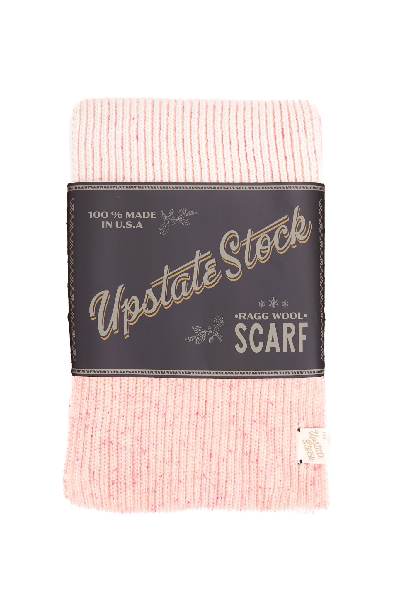 Cherry Blossom Tweed Ragg Wool Scarf