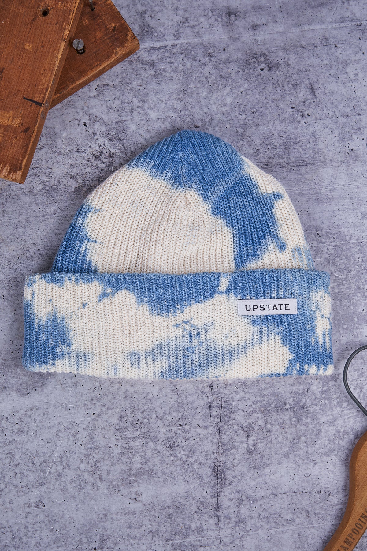 "Cloud" Yamato Indigo Dyed Upcycled Cotton Watchcap